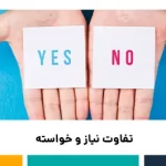 نیاز و خواسته